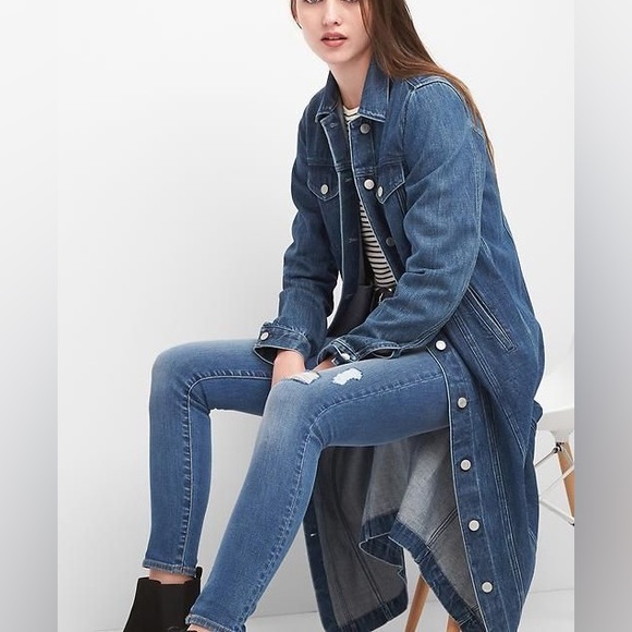 Lauren Ralph Lauren Jean Maxi Dress or Duster - Picture 12 of 14